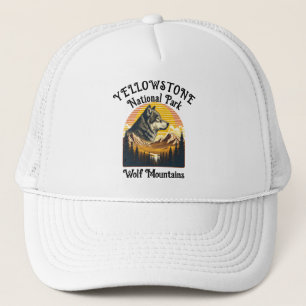Majestisk Varg av Yellowstone Keps