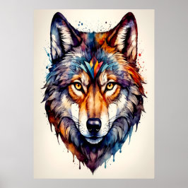 Majestisk Varg Poster