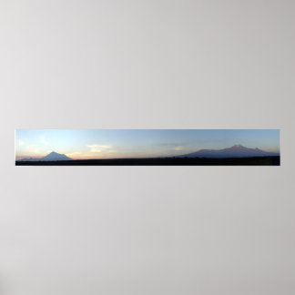 Majestiska berg poster