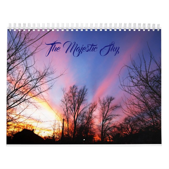 MAJESTISKA HIMMEL-kalendern Kalender (Omslag)