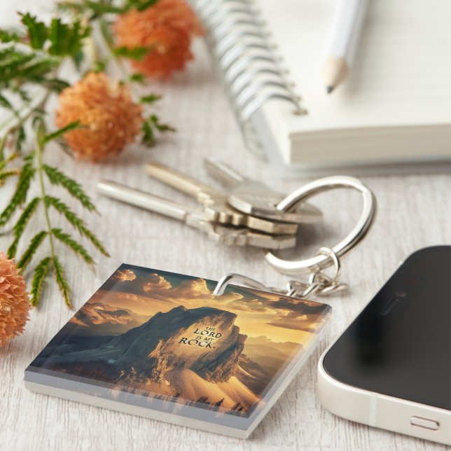 Majestiskt berg: Herren är min Sten (Högra Framsidan)