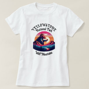 Majestiskt emblem i nationalparken Yellowstone T Shirt