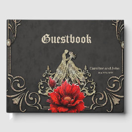 Majestiskt hjärta, ett gotiskt Romantik Gästböcker