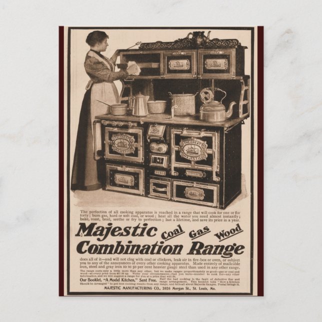 Majestiskt intervall vykort (Framsida)