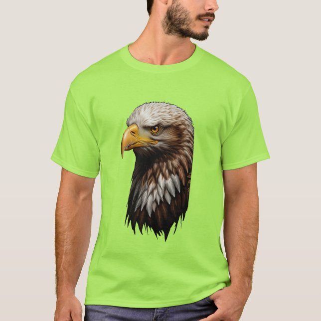 Majestiskt patriot: Örn T Shirt (Framsida)