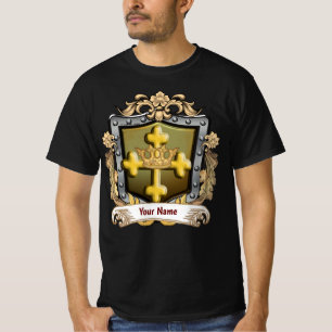 Majesty Familjevapen Efternamn T Shirt