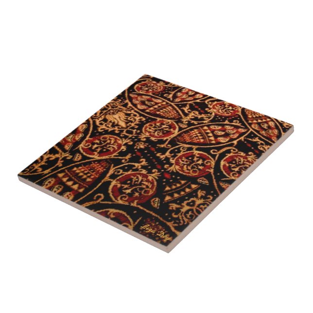 "Majesty" Tile/Trivet Kakelplatta (Sidan)