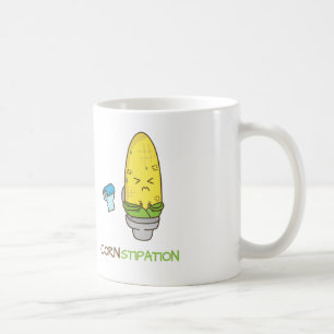 Majförstoppning i den toalettPunny humorn Kaffemugg