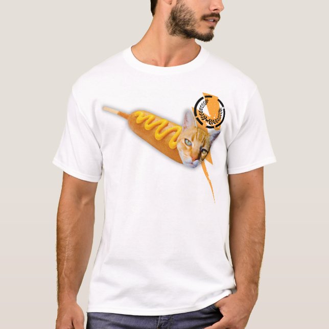 majhund skjortan för katt T T Shirt (Framsida)