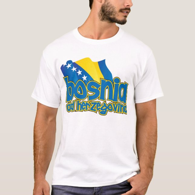 Majica Bosna mig Hercegovina T Shirt (Framsida)