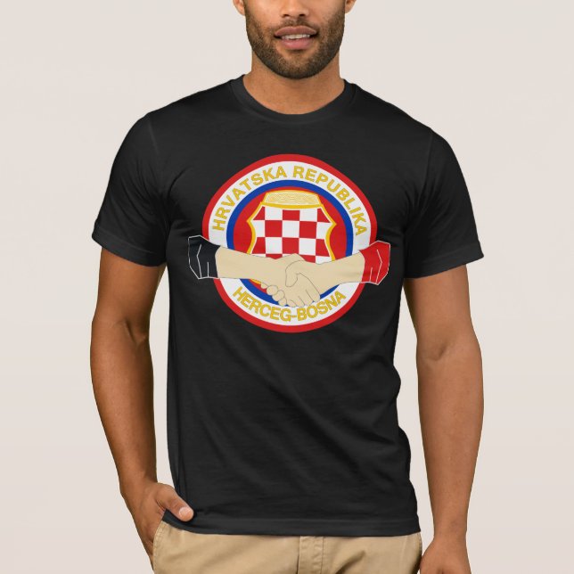 Majica - Herceg Bosna - Rukovanje Tee (Framsida)