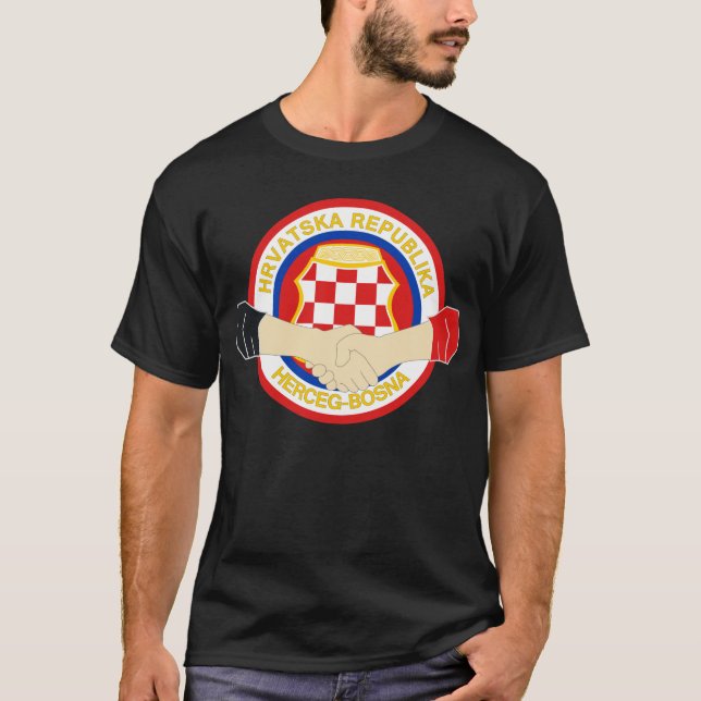 Majica- Herceg Bosna - Rukovanje Tee Shirt (Framsida)