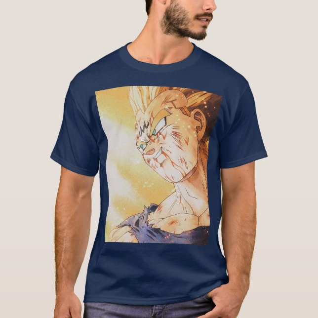 Majin Vegeta T Shirt (Framsida)