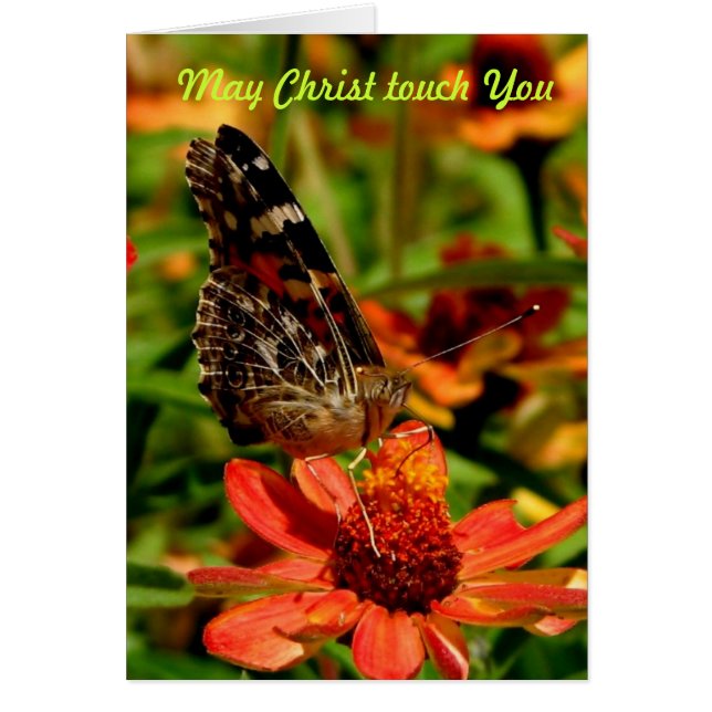 MajKristushandlag dig Hälsningskort (Framsidan)