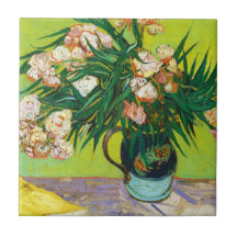 Majolica Burk Grenar Oleander Vincent van Gogh