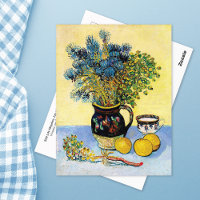 Majolica-kanna vilda blommor Vincent Van Gogh