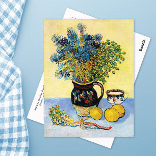 Majolica-kanna vilda blommor Vincent Van Gogh Vykort