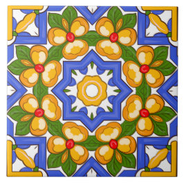 Majolica, Medelhavsbrickor Kakelplatta
