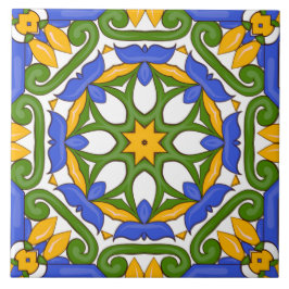 Majolica, Medelhavsbrickor Kakelplatta