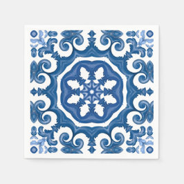 Majolica, Medelhavsbrickor Pappersservett