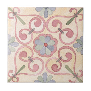 Majolica Watercolor Kakelplatta