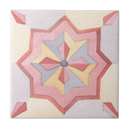 Majolica Watercolor Kakelplatta