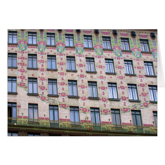 Majolikahaus Hälsningskort (Framsidan Horizontal)