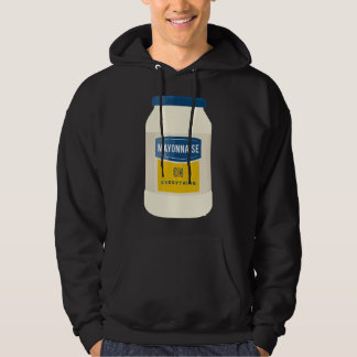 Majonnäs på allt Mayoälskare Roligt Kryddmedel Hoodie