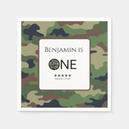 Major Cutie Paper Napkin Kids Birthday Pappersservett