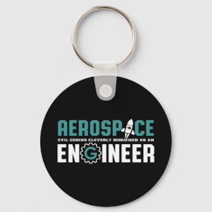 Major Geek Ingenjör Aerospace Engineering Major Nyckelring