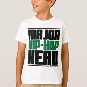 Major Hip hop Head Grönt Tröja