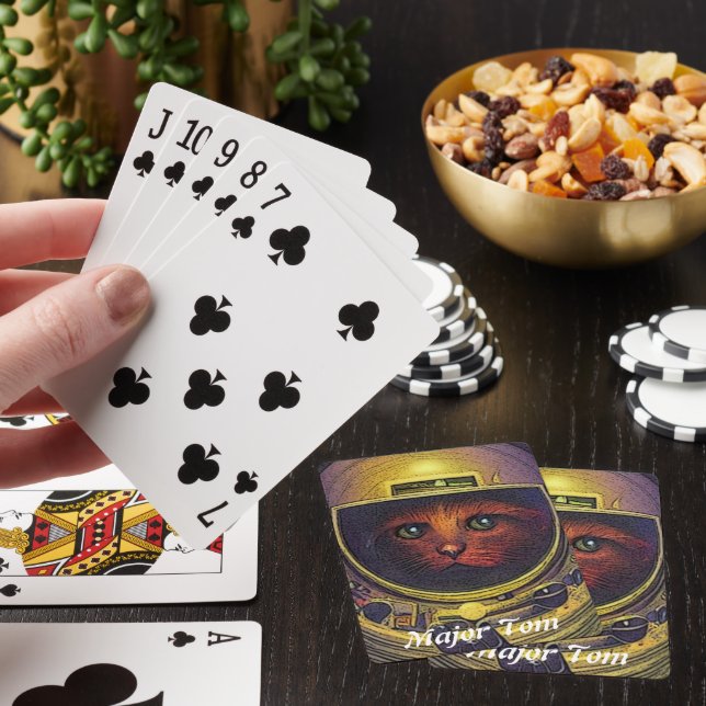 Major (Kattunge)Tom: Casinokort (På plats)