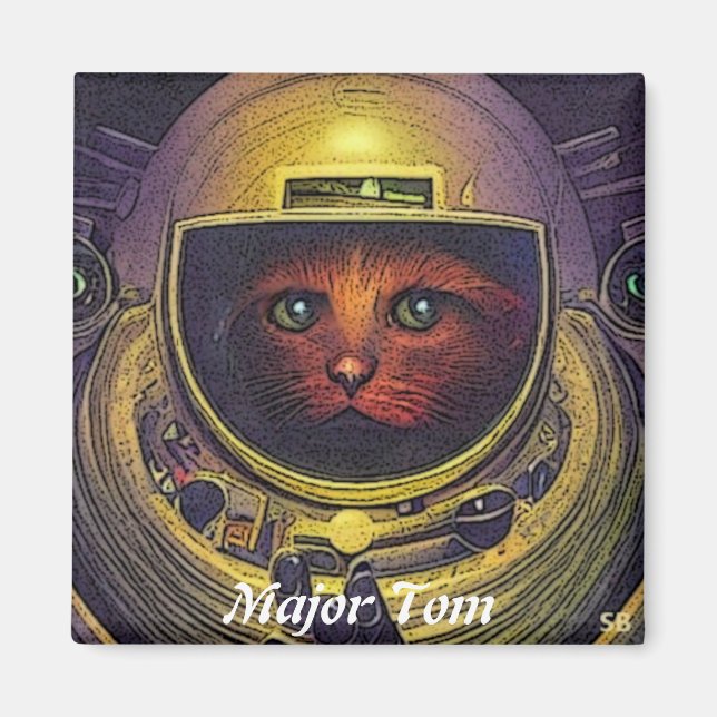 Major (Kattunge) Tom: Magnet (Framsidan)