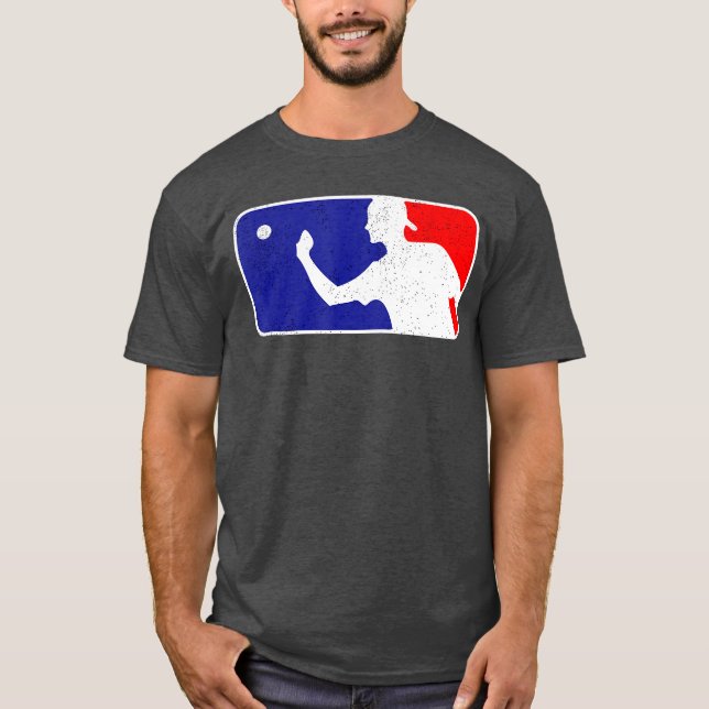 Major League Beer Pong T Shirt (Framsida)