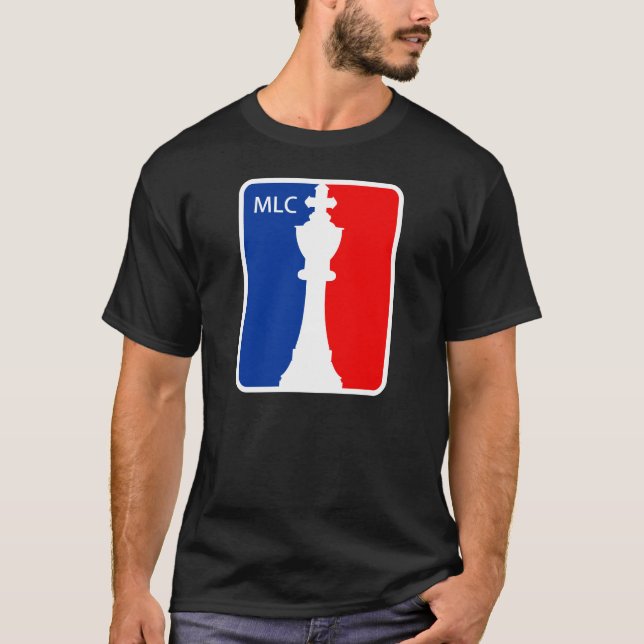 Major League Chessplay - MLC T Shirt (Framsida)