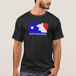 MAJOR LEAGUE HAIRBALL lustig cat Premium T Shirt