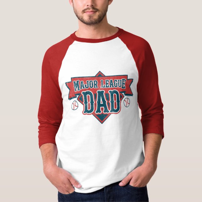 Major League Pappa T-shirt (Framsida)