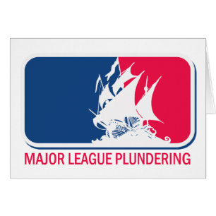 Major League-plundring Hälsningskort