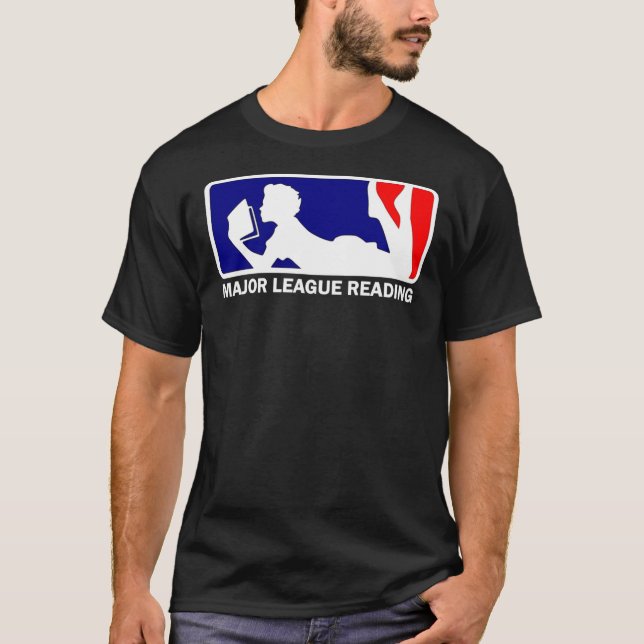 Major League Reading Logotyp Classic T-Shirt (Framsida)