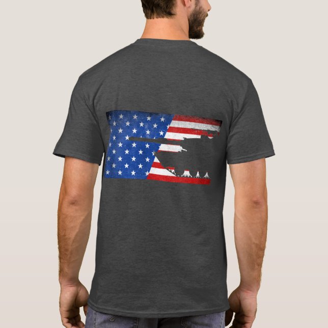 "MAJOR LEAGUE TANKER" T SHIRT (Baksida)