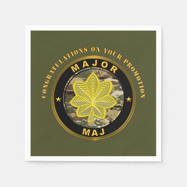 Major MAJ befordran   Pappersservett (Framsidan)