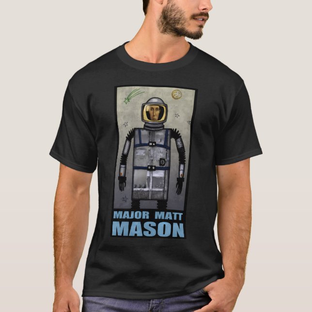 Major Matt Mason T Shirt (Framsida)