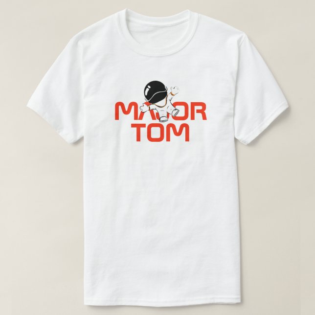 Major tom t shirt (Design framsida)