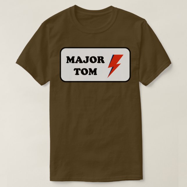 Major Tom T Shirt (Design framsida)