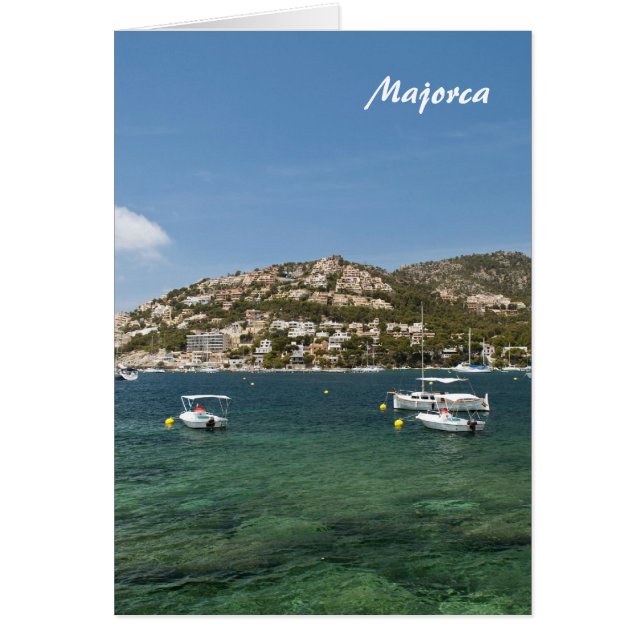 Majorca Hälsningskort (Framsidan)