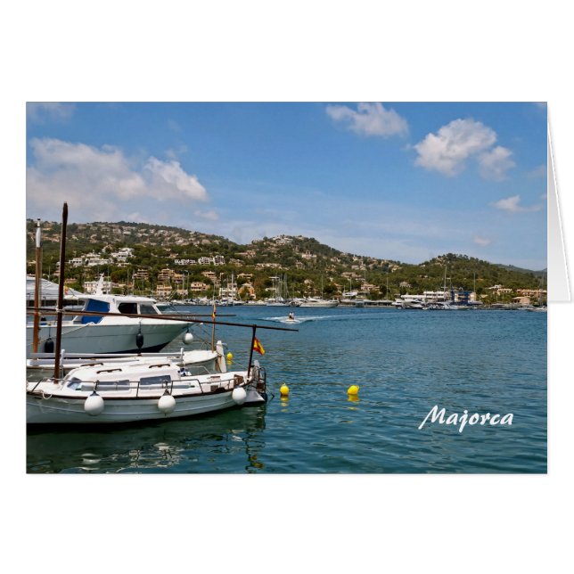 Majorca Hälsningskort (Framsidan Horizontal)