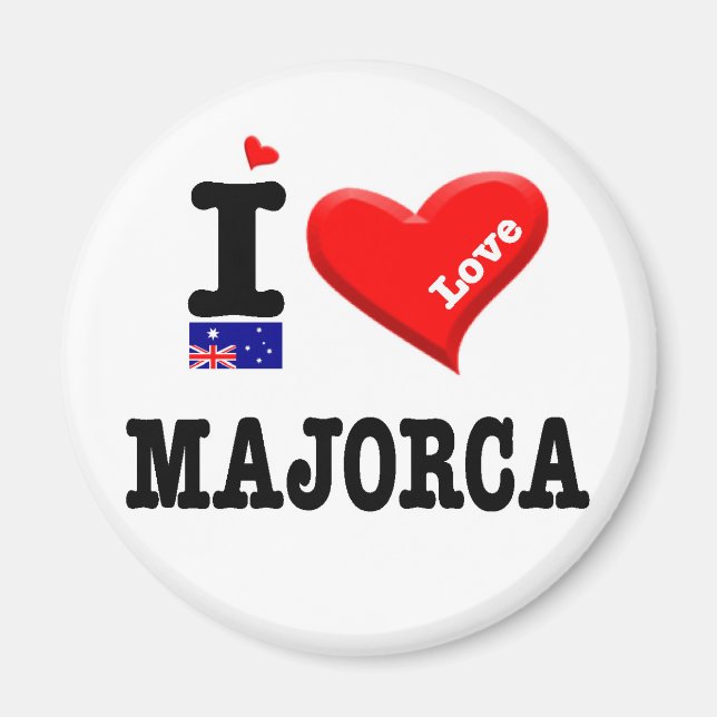 MAJORCA - I Kärlek Magnet (Framsidan)