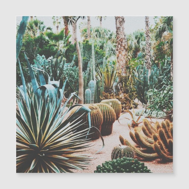 Majorelle Garden-Marrakech-Marocko (Framsida)