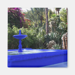 Majorelle-trädgård Magnet
