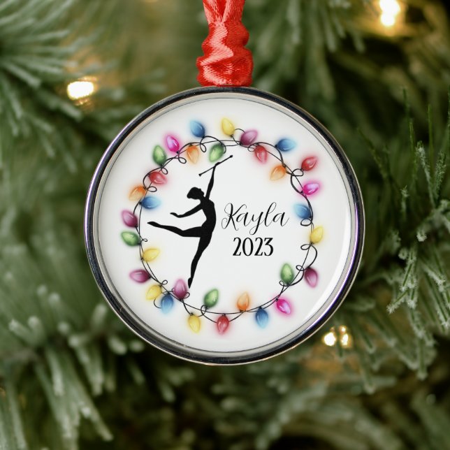 Majorette Baton Twirler jul Ornament (Träd)